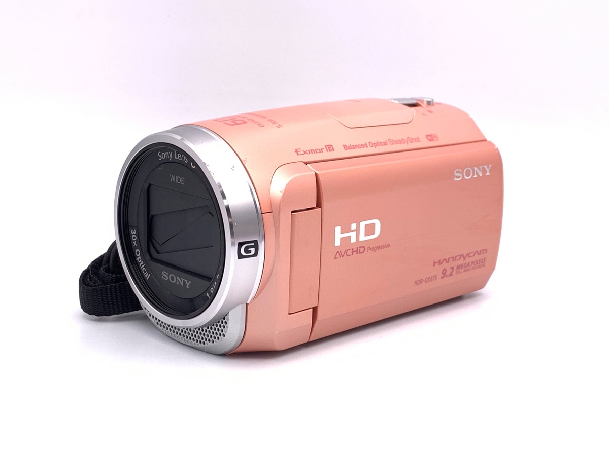 中古】ソニー デジタルHDビデオカメラレコーダー HDR-CX675 PC ピンク