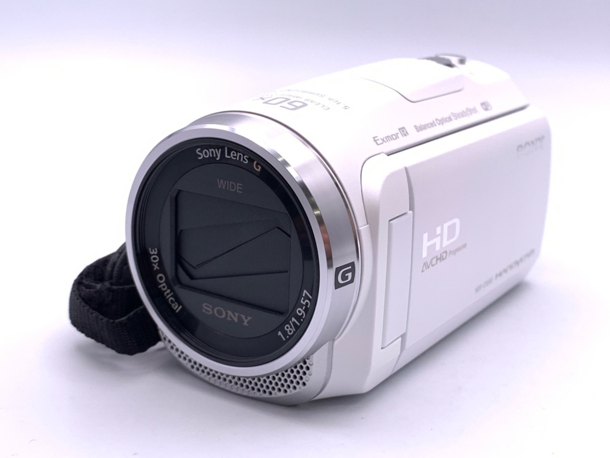 中古】ソニー デジタルHDビデオカメラレコーダー HDR-CX680 W ホワイト