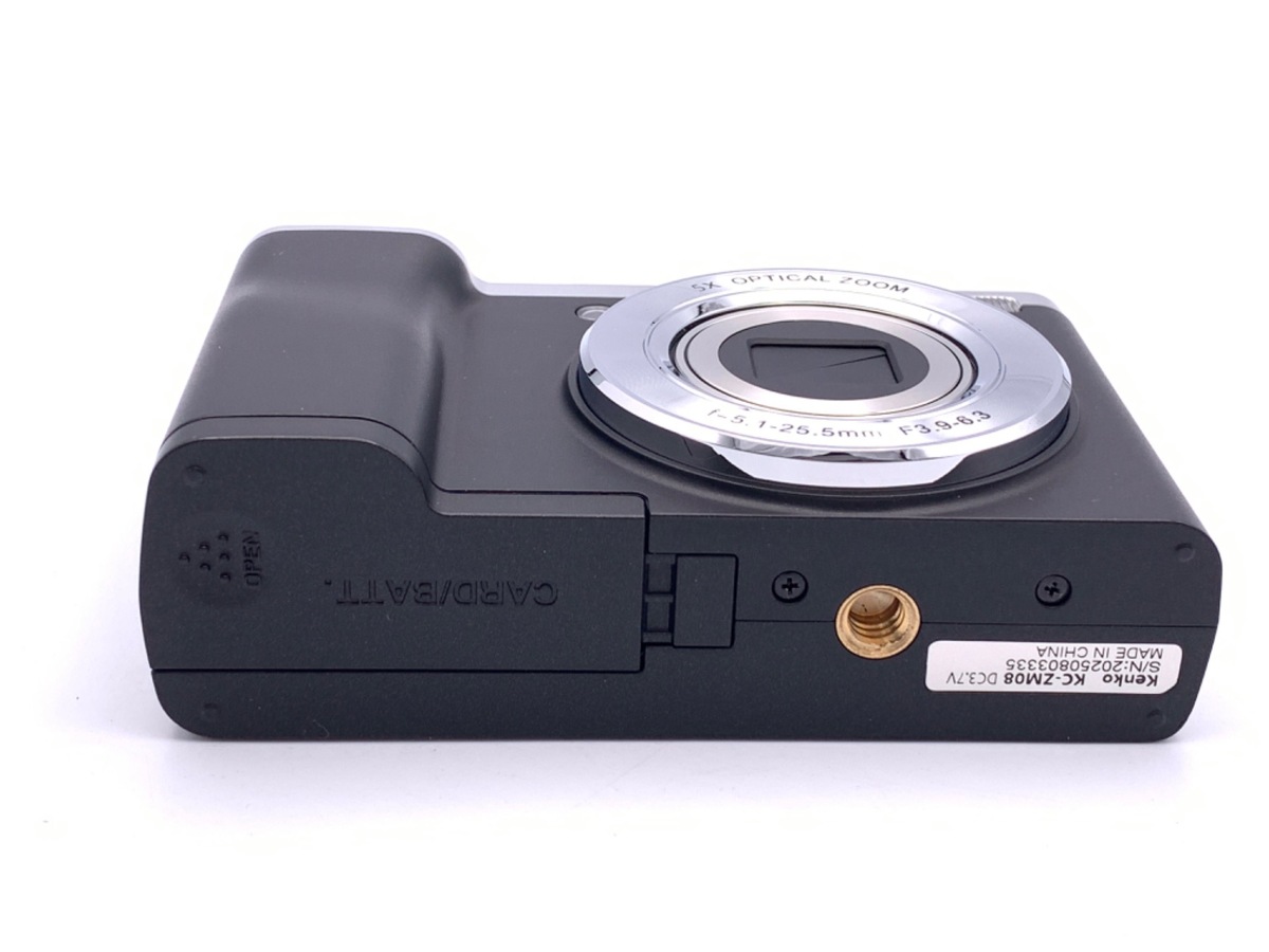 中古：AA(新品同様)】ケンコー デジタルカメラ KC-ZM08 ブラック