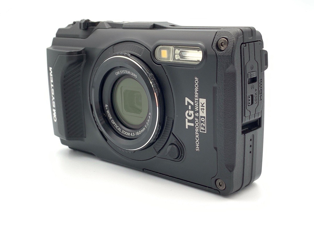 中古：A(美品)】OM SYSTEM Tough TG-7 BLK ブラック | 2440230011496