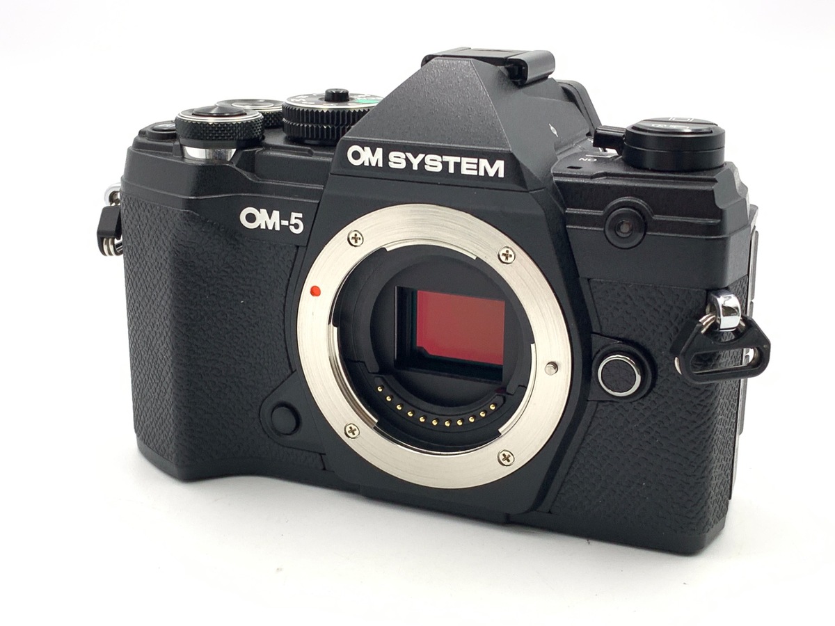 中古：B(並品)】OM SYSTEM OM-5 ボディ ブラック | 2449030167389