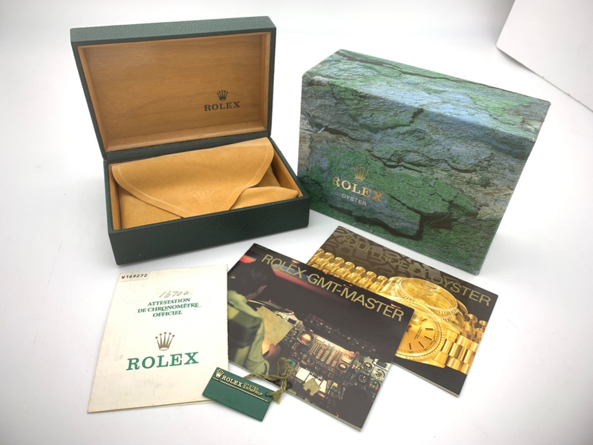 ロレックス(ROLEX) GMTマスター ブラック 16700 ステンレススティール