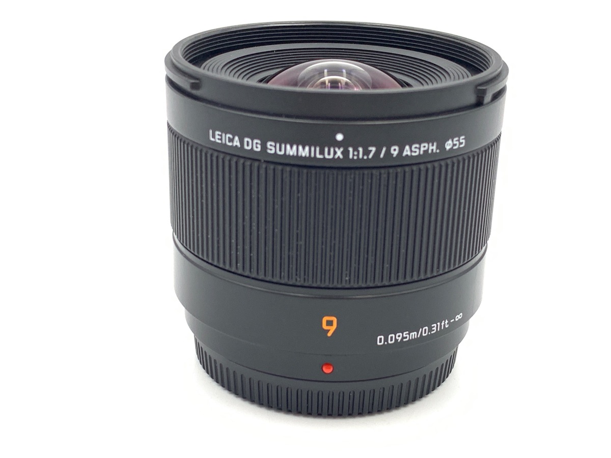中古：B(並品)】パナソニック LEICA DG SUMMILUX 9mm/F1.7 ASPH