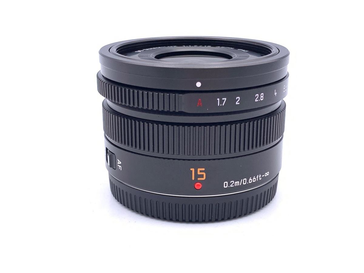 LEICA DG SUMMILUX 15mm/F1.7 ASPH. H-X015-K [ブラック] 中古