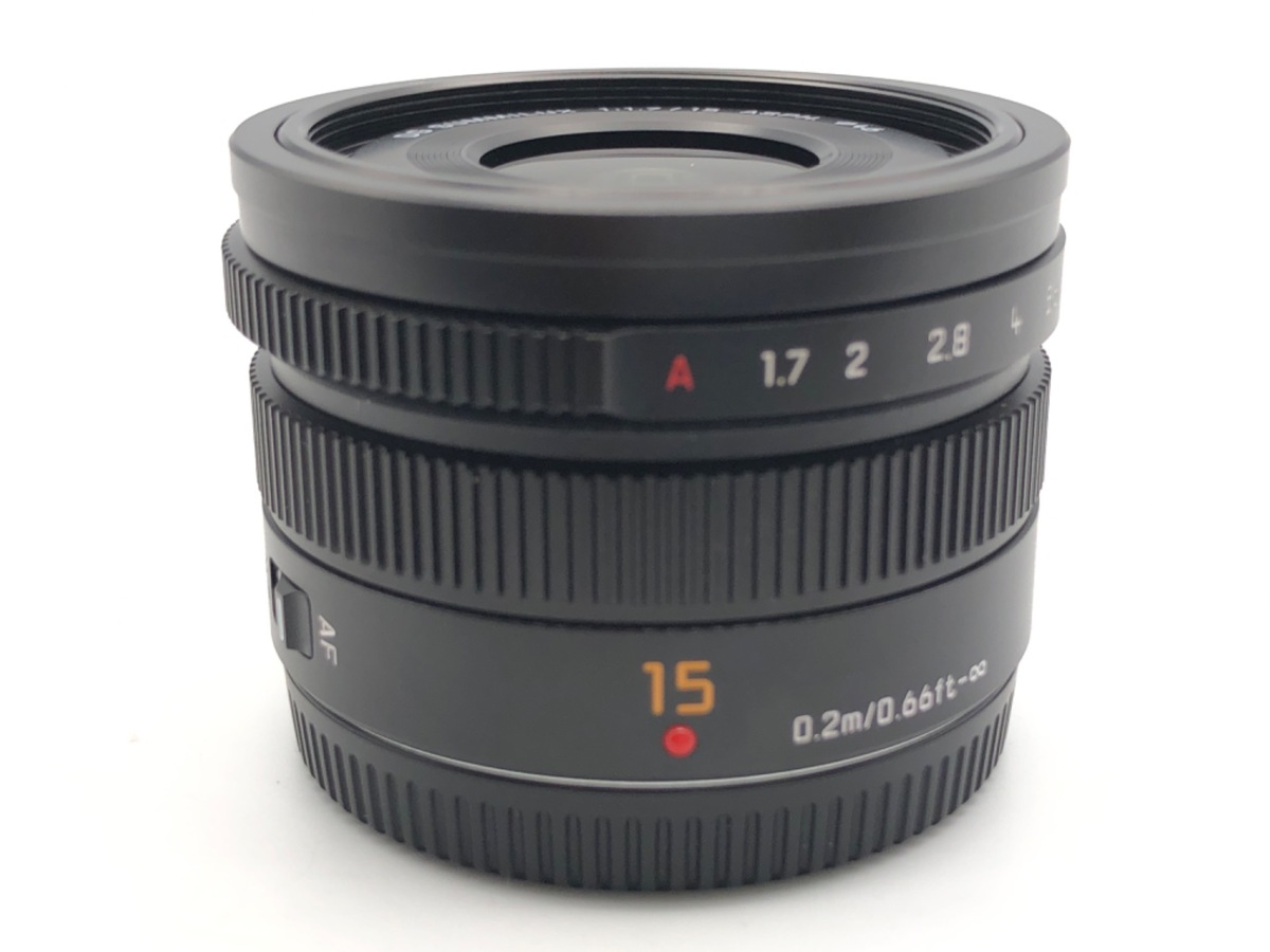 LEICA DG SUMMILUX 15mm/F1.7 ASPH. H-X015-K [ブラック] 中古価格比較