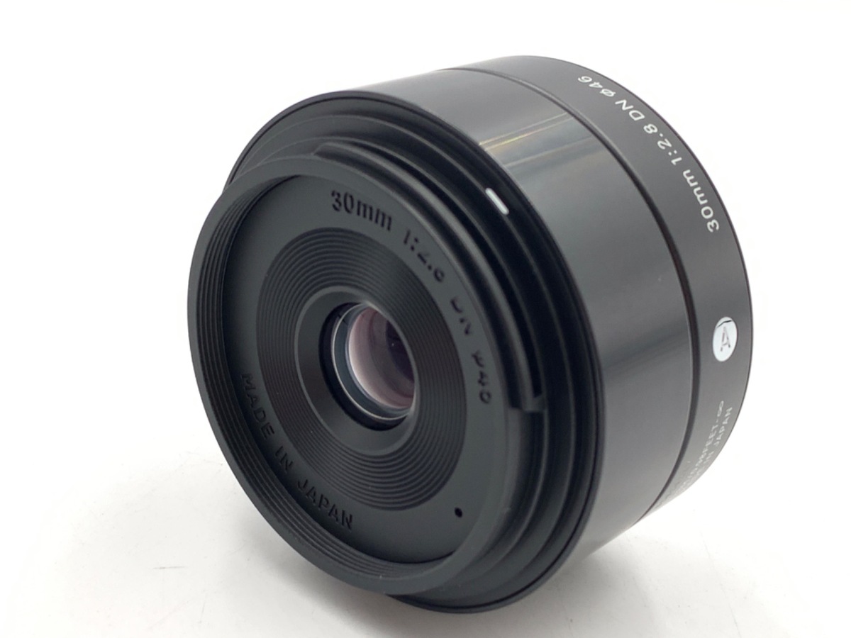 中古：B(並品)】シグマ 30mm F2.8 DN マイクロフォーサーズ用 ブラック