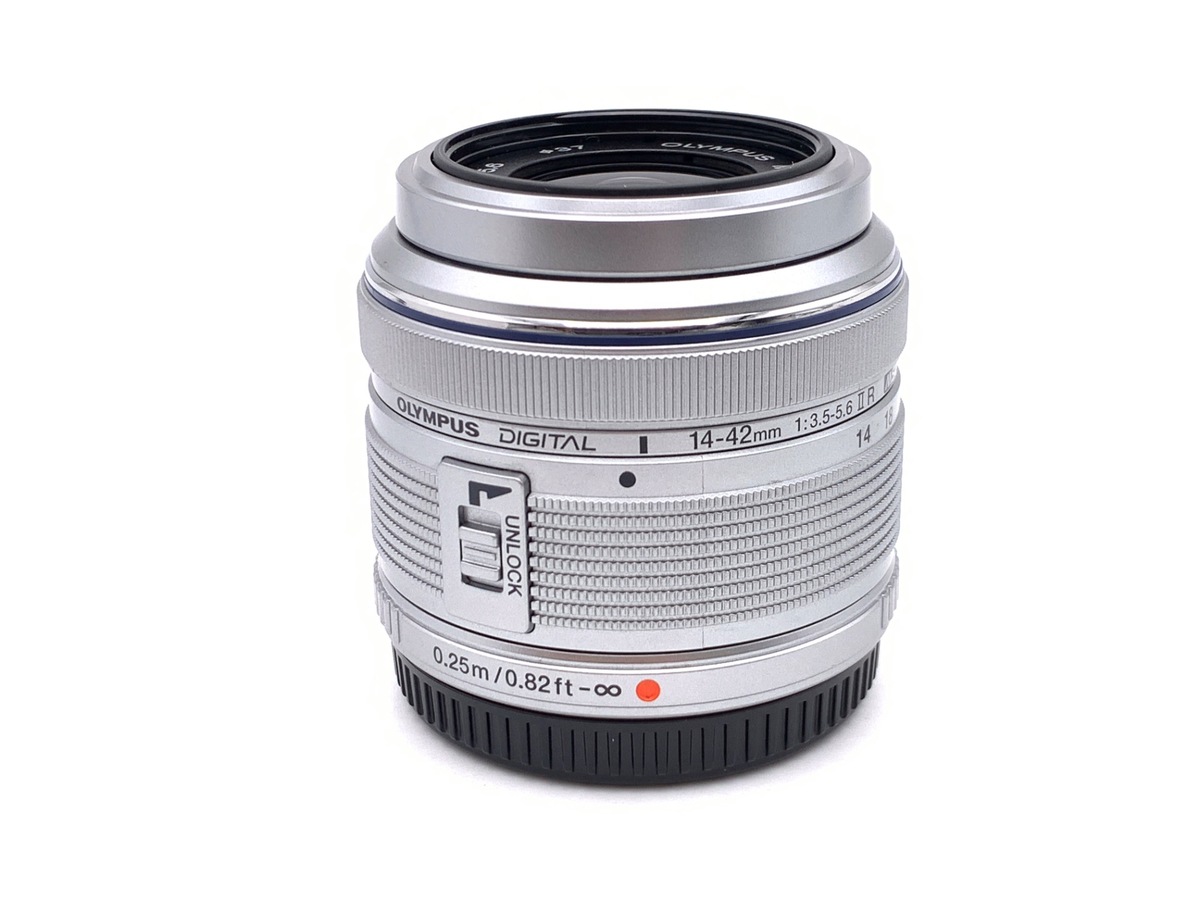 中古】オリンパス M.ZUIKO DIGITAL 14-42mm F3.5-5.6 II R シルバー