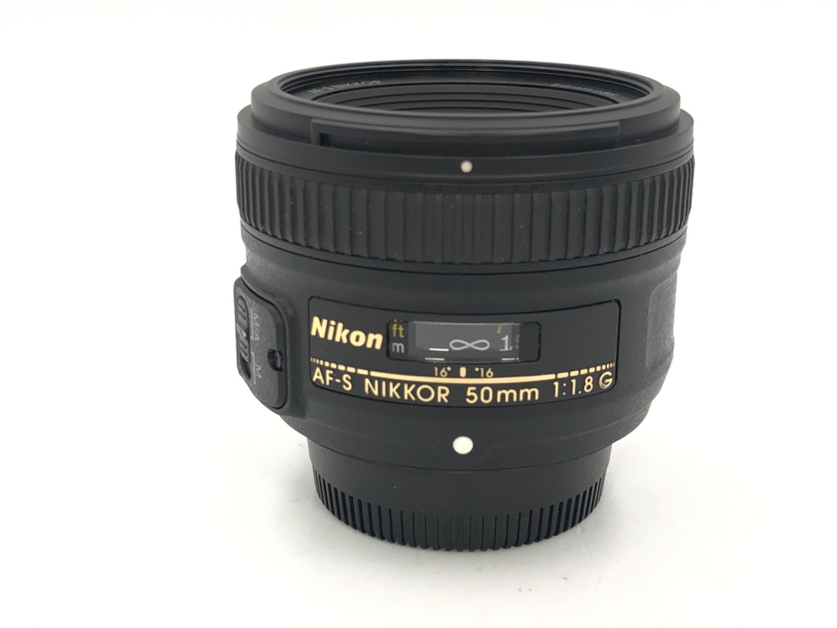 7日まで特価。美品！Nikon AF-S NIKKOR 50mm f/1.8G 中古：B(並品)】ニコン AF-S NIKKOR 50mm f/1.8G | 2483990039720