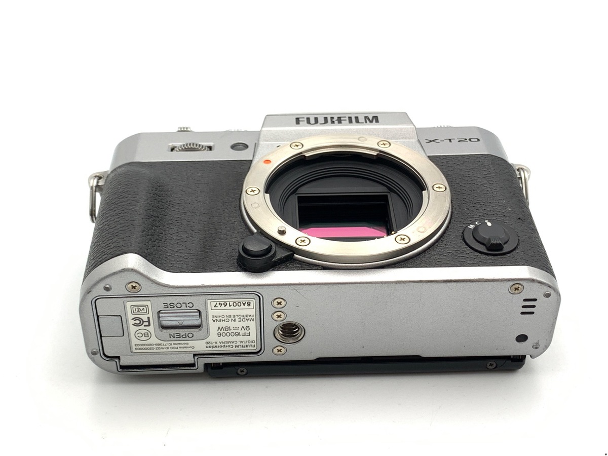 中古：B(並品)】フジフイルム X-T20 ボディ シルバー | 2440270044119