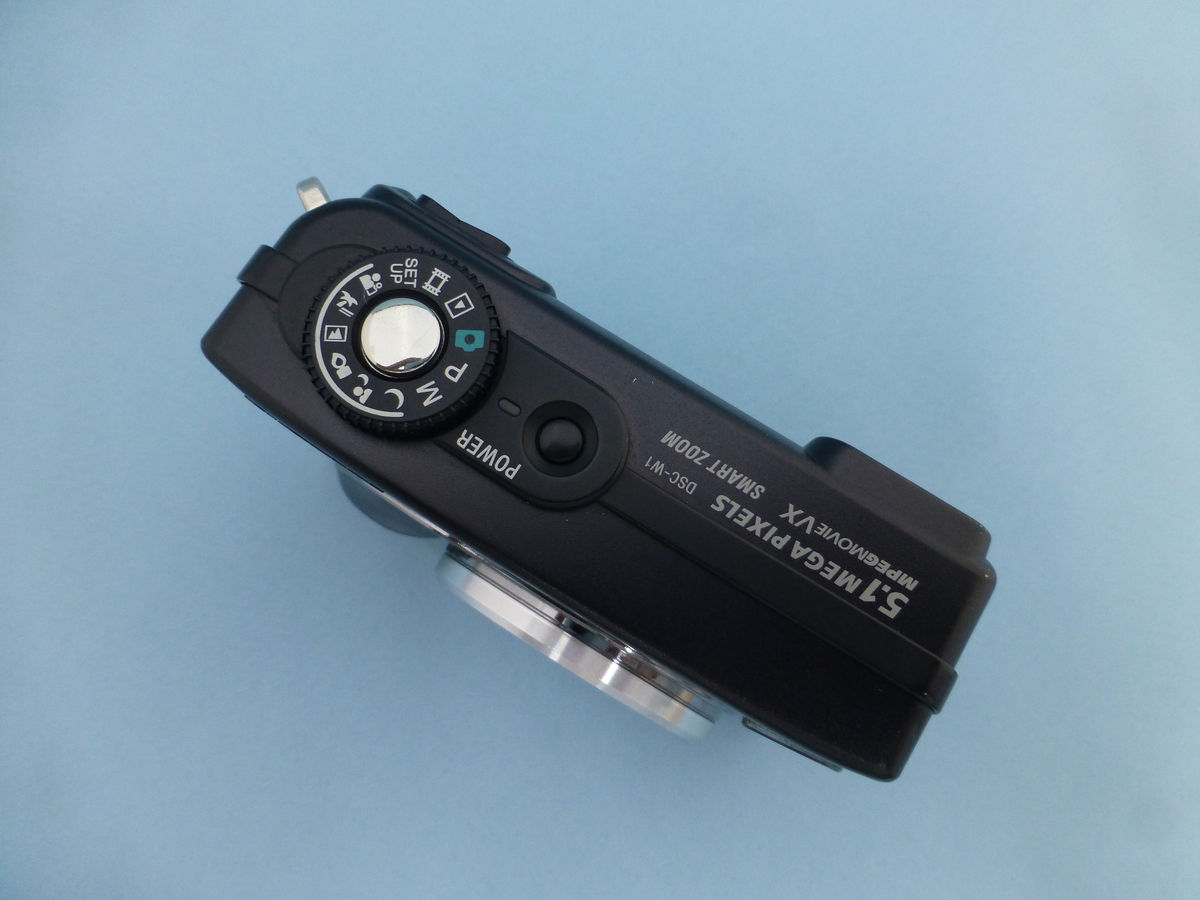 中古】ソニー（SONY）DSC-W1 ブラック【510万画素】｜｜カメラの 