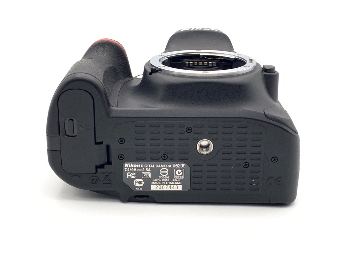 中古：B(並品)】ニコン D5200 ボディ ブラック | 2440270048933