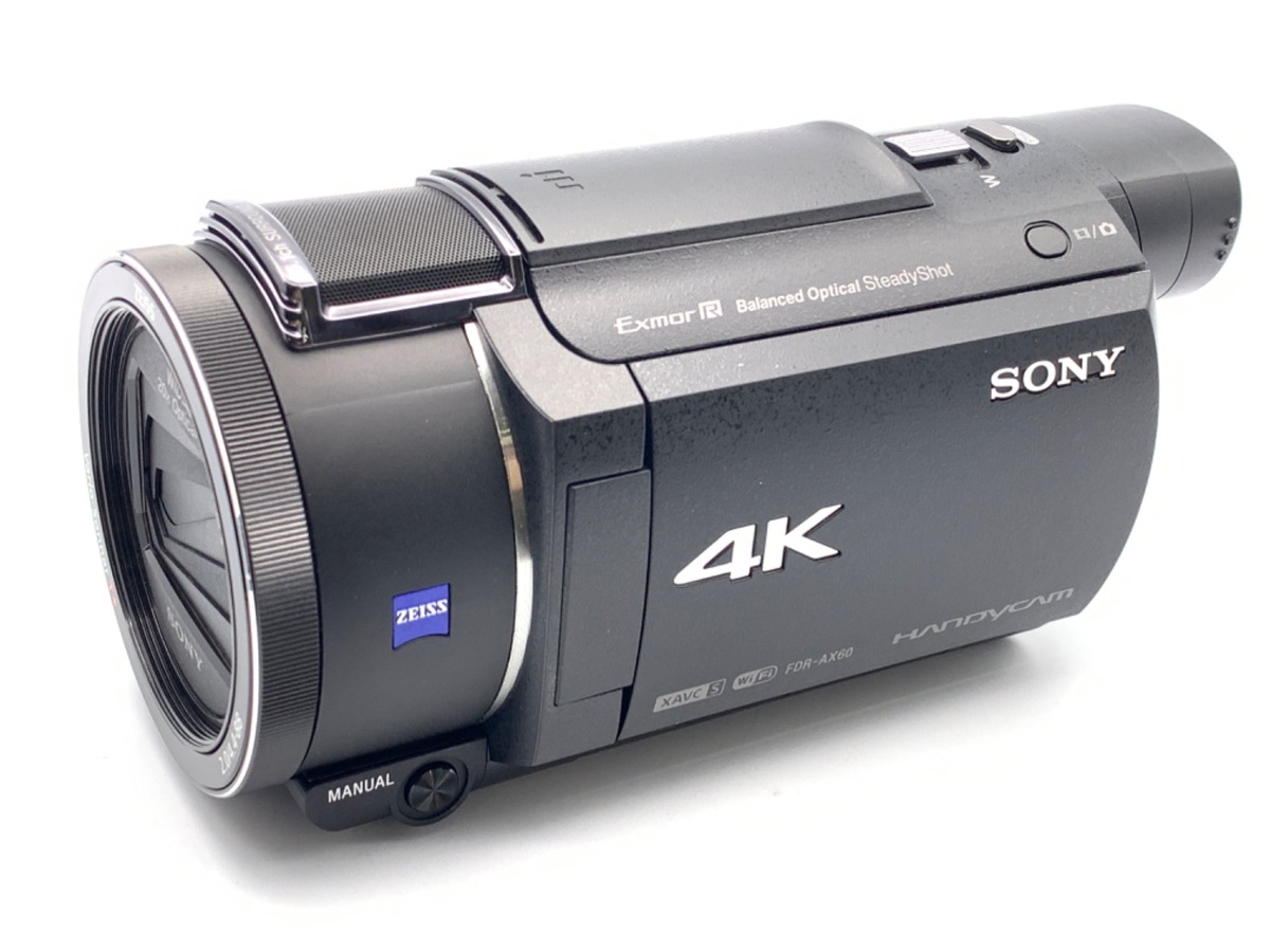 ソニー デジタル4Kビデオカメラレコーダー FDR-AX60 B ブラック
