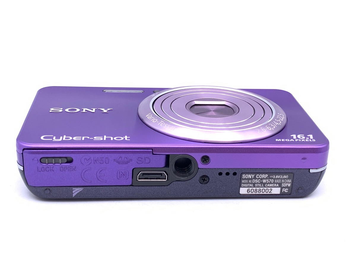 中古：AB(良品)】ソニー Cyber-shot DSC-W570 バイオレット