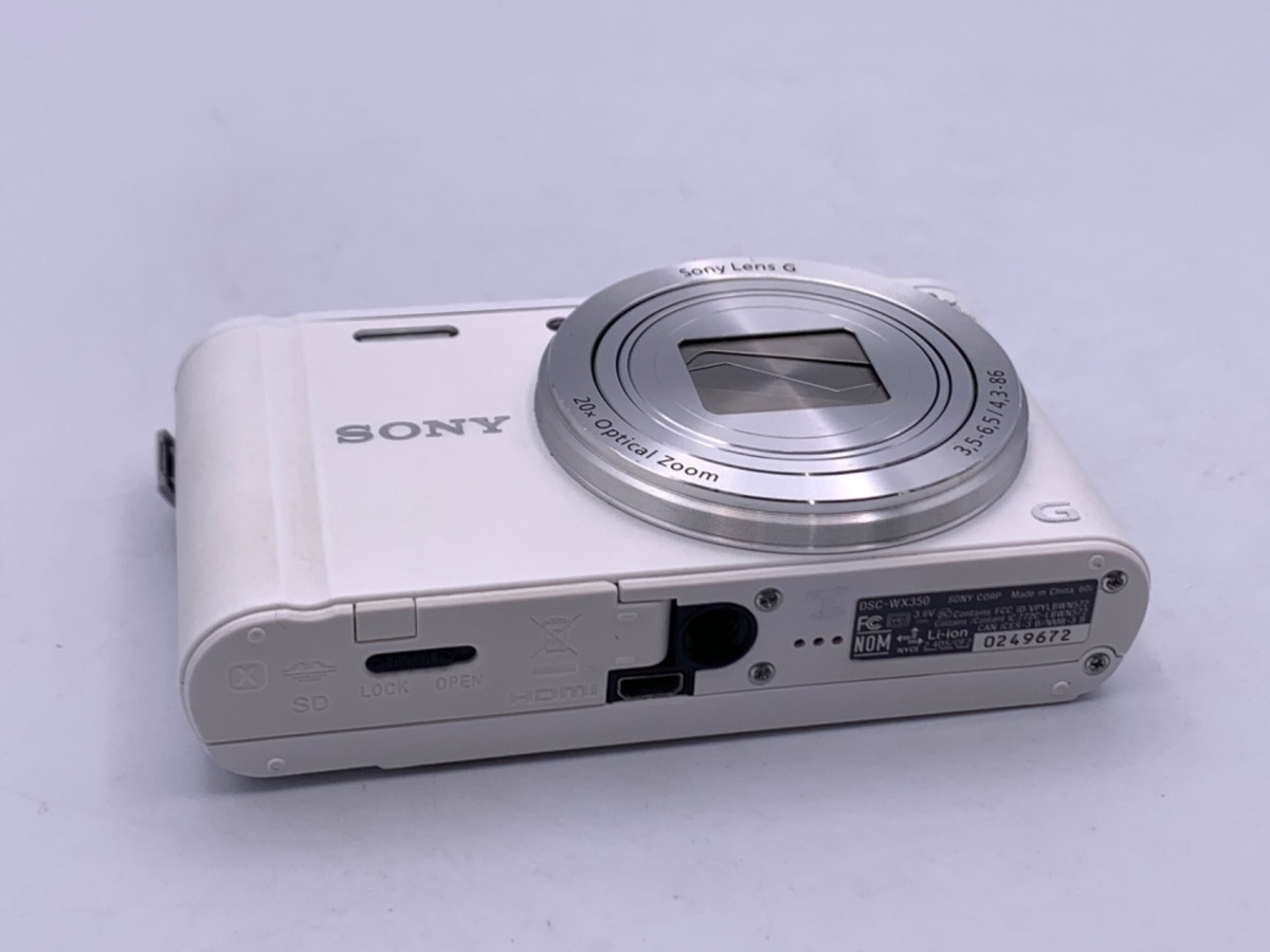 中古】ソニー Cyber-shot DSC-WX350 W ホワイト||カメラの 中古】ソニー Cyber-shot DSC-WX350 W ホワイト||カメラの