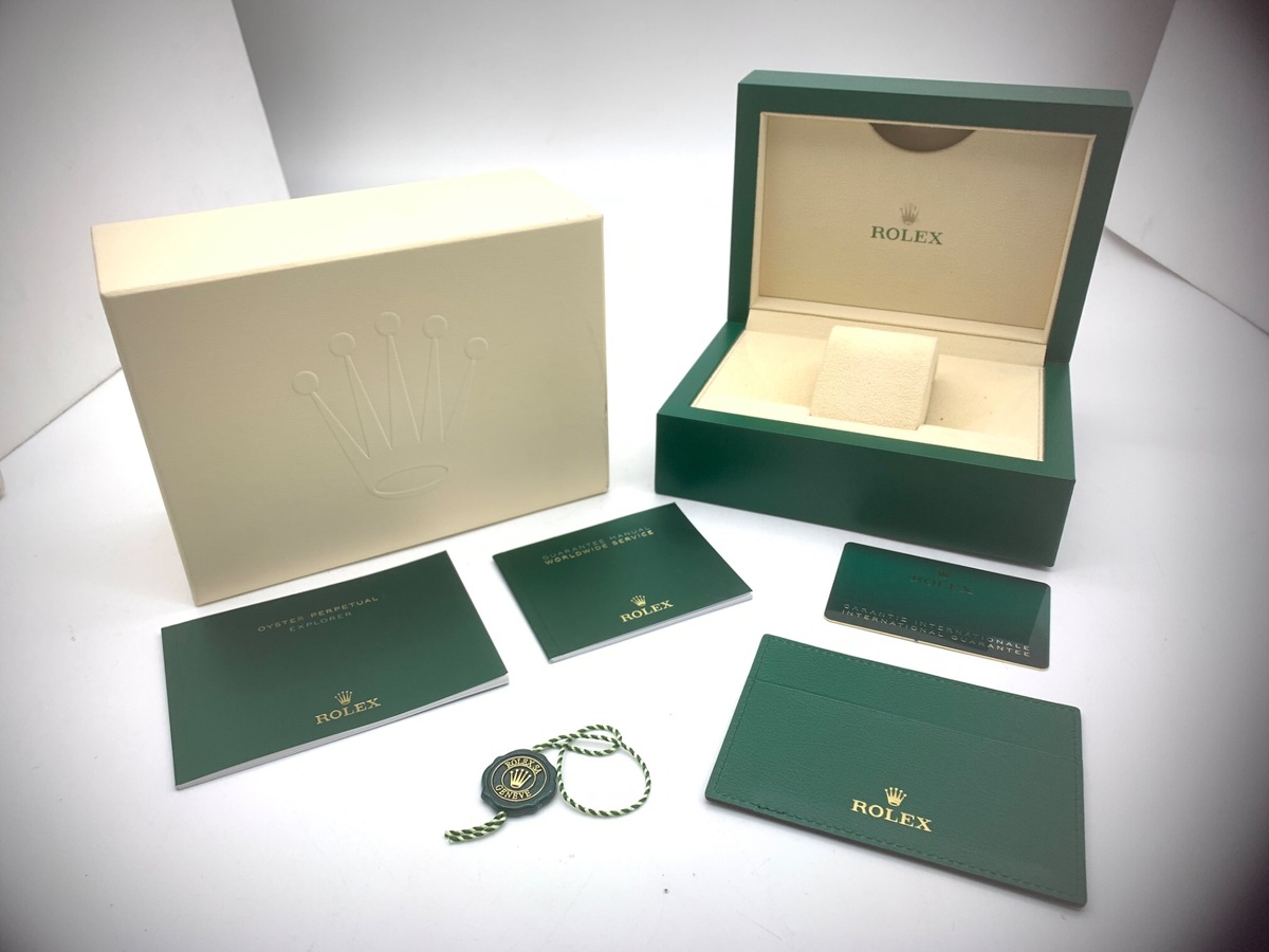 ロレックス(ROLEX) エクスプローラーI ブラック 224270 ステンレススティール