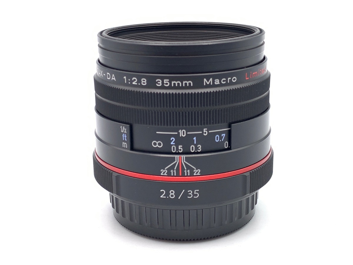 中古】ペンタックス HD PENTAX-DA 35mm F2.8 Macro Limited ブラック 