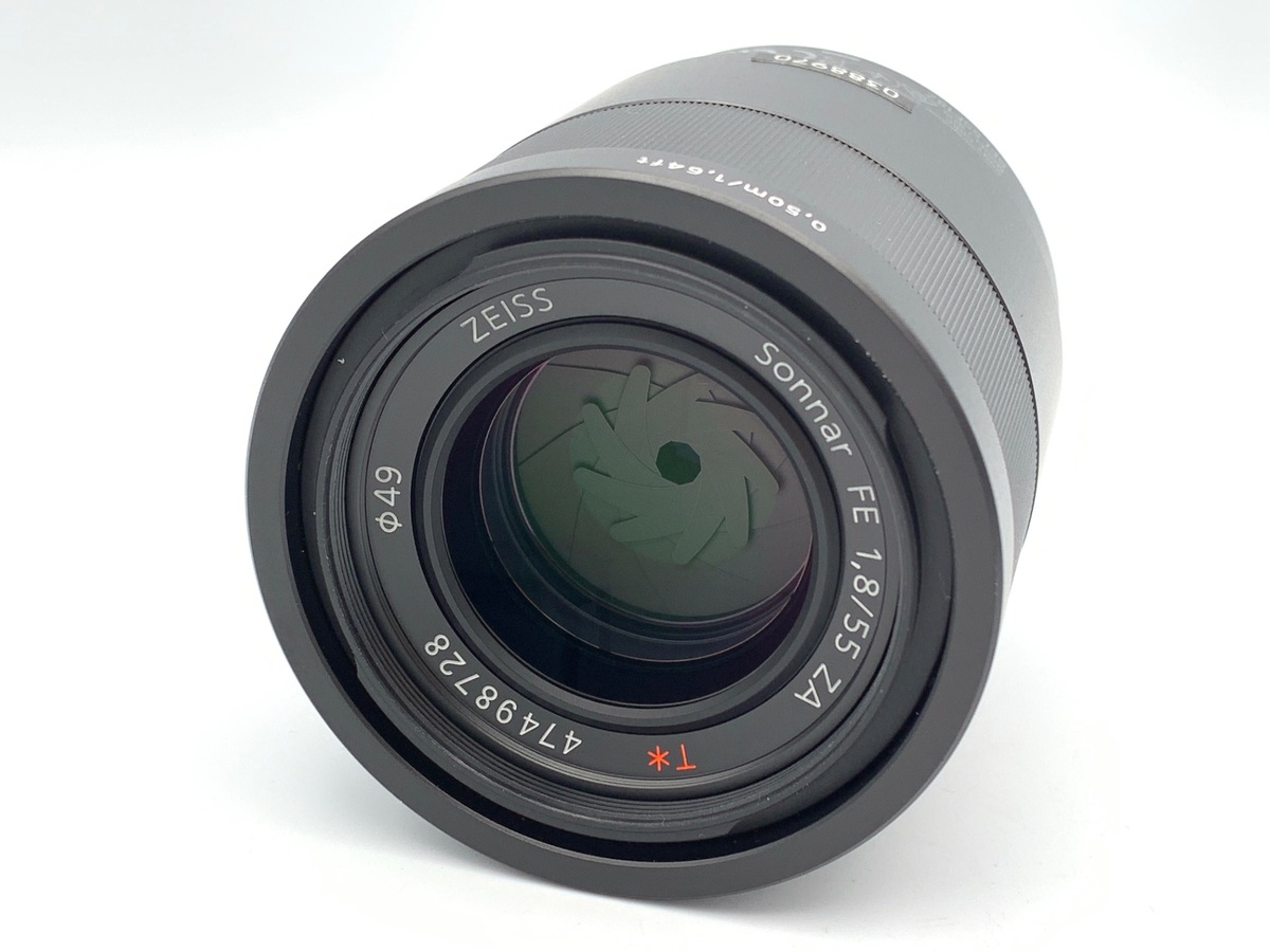 中古】ソニー Sonnar T* FE 55mm F1.8 ZA [SEL55F18Z]｜｜カメラの 