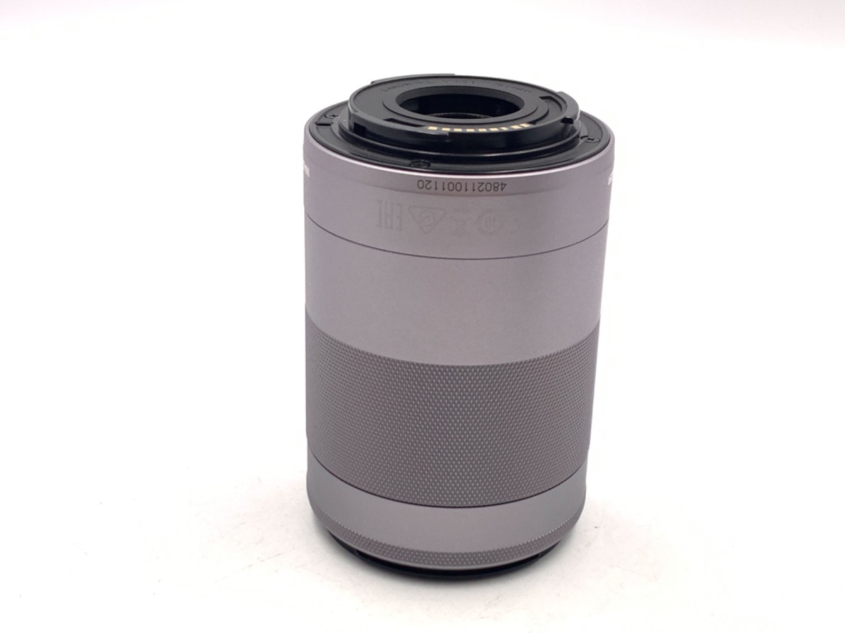 中古】キヤノン EF-M55-200mm F4.5-6.3 IS STM シルバー｜｜カメラの