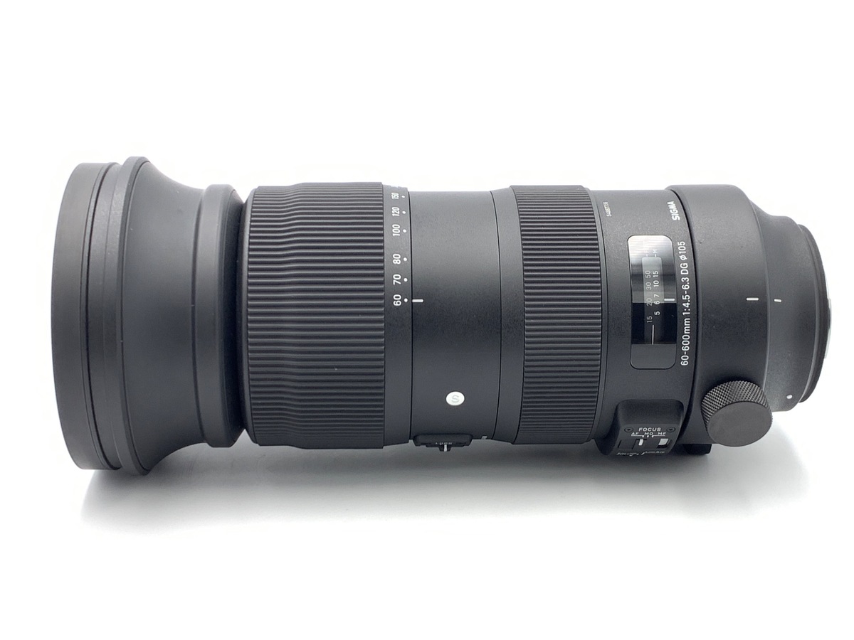 中古】シグマ 60-600mm F4.5-6.3 DG OS HSM Sports キヤノンEF用 在庫