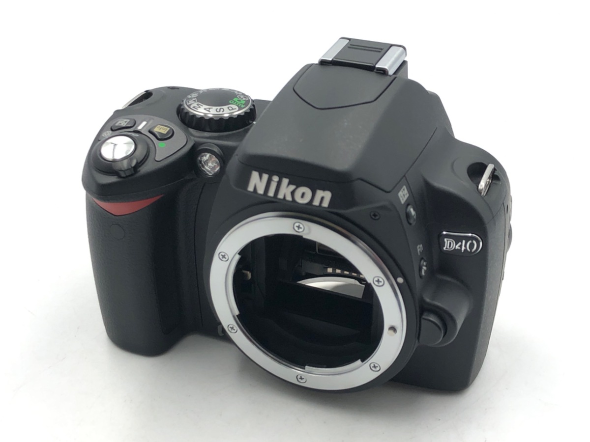 中古】ニコン D40 ブラックボディ｜｜カメラのキタムラネットショップ