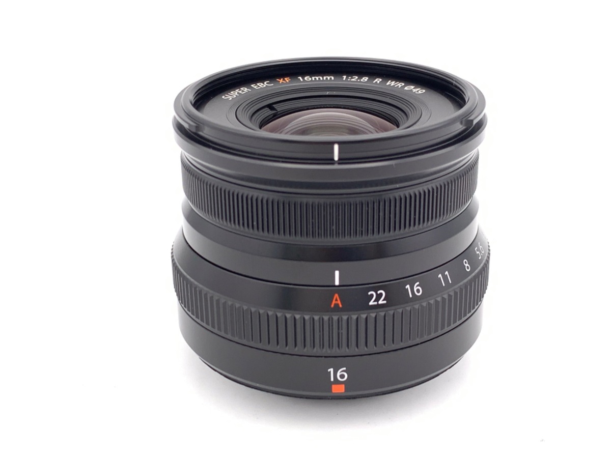中古美品　FUJINON 16mm F2.8 R WR フジノンレンズ XF16mmF2.8 R WR [ブラック] 中古価格比較