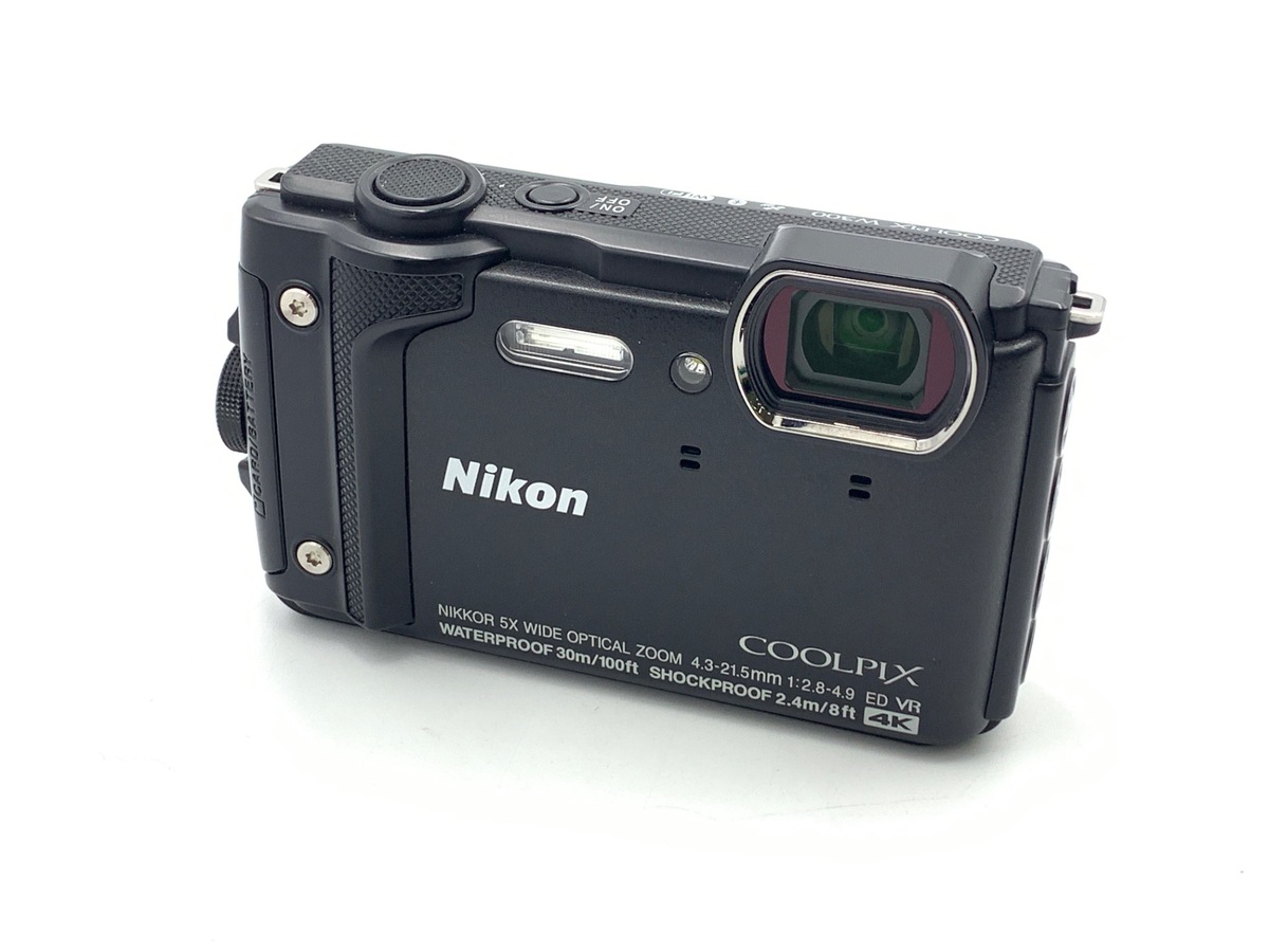 【苫小牧バナナ】ニコン/NIKON コンパクトデジタルカメラ COOLPIX W300 ブラック 中古 動作確認済み 本格派アウトドアカメラ♪ Nikon デジタルカメラ COOLPIX W300 クールピクス