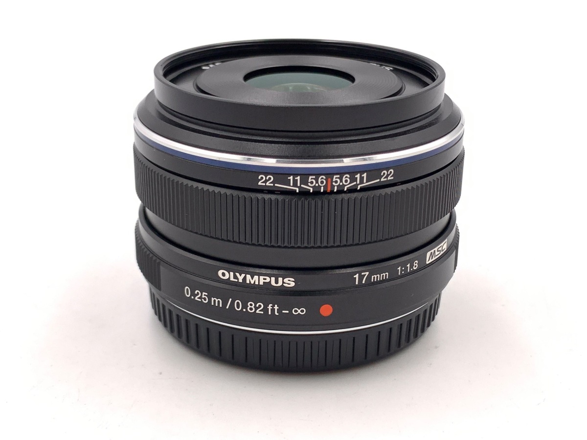 中古】オリンパス M.ZUIKO DIGITAL 17mm F1.8 ブラック｜｜カメラの