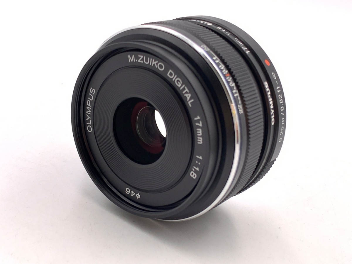 中古】オリンパス M.ZUIKO DIGITAL 17mm F1.8 ブラック｜｜カメラの