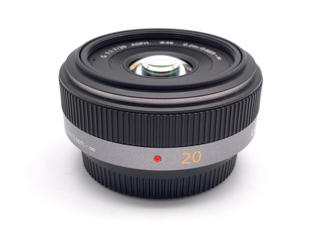 LUMIX G 20mm/F1.7 ASPH. H-H020 中古価格比較 - 価格.com