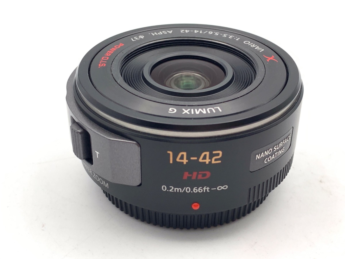 中古：B(並品)】パナソニック LUMIX G X VARIO PZ 14-42mm/F3.5-5.6