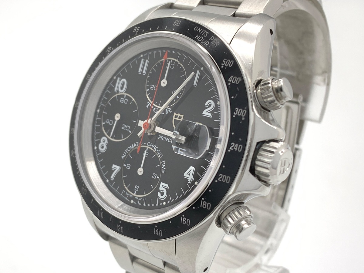 チューダー クロノタイム ブラック 79260 ステンレススティール SSブレス