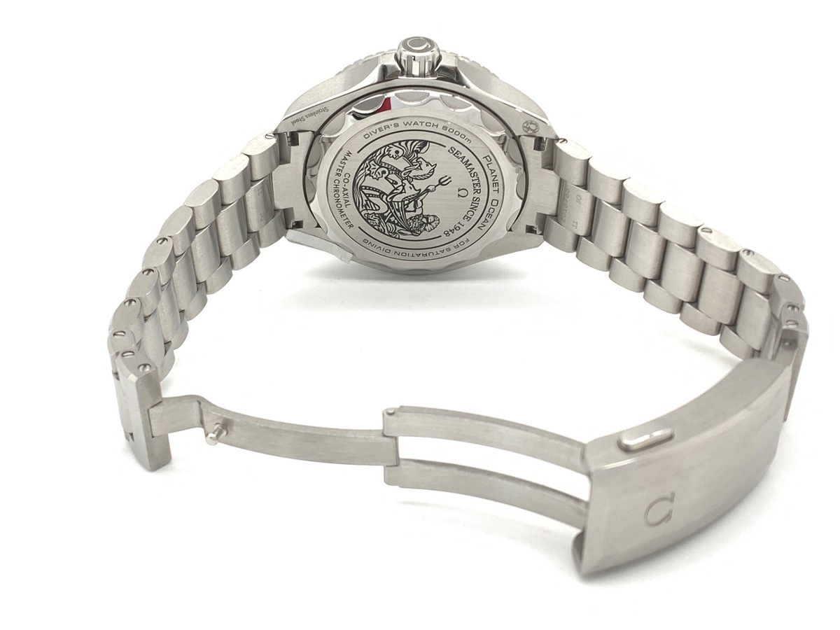 オメガ(OMEGA) シーマスター プラネットオーシャン6000 ブルー 215.30.46.21.03.002 ステンレススティール ウルトラディープ