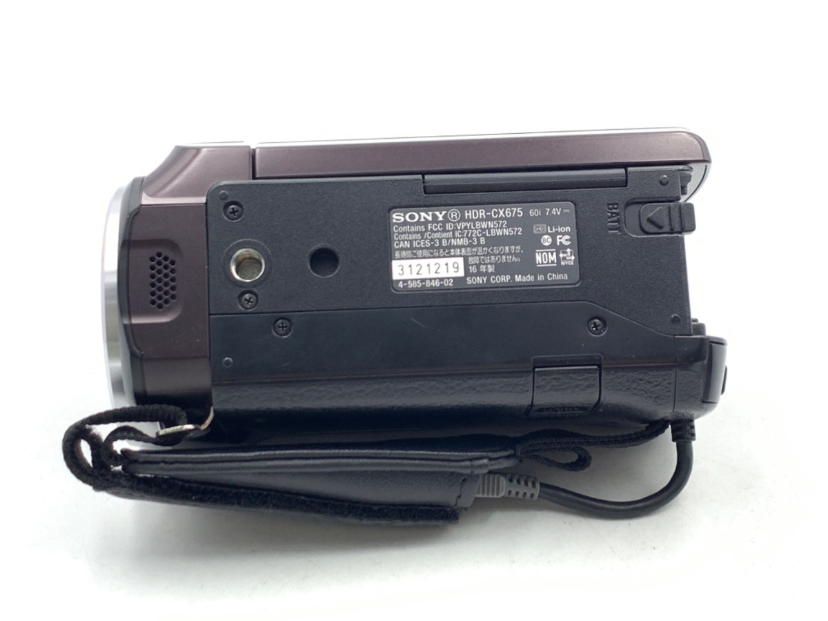 中古：AB(良品)】ソニー デジタルHDビデオカメラレコーダー HDR-CX675 