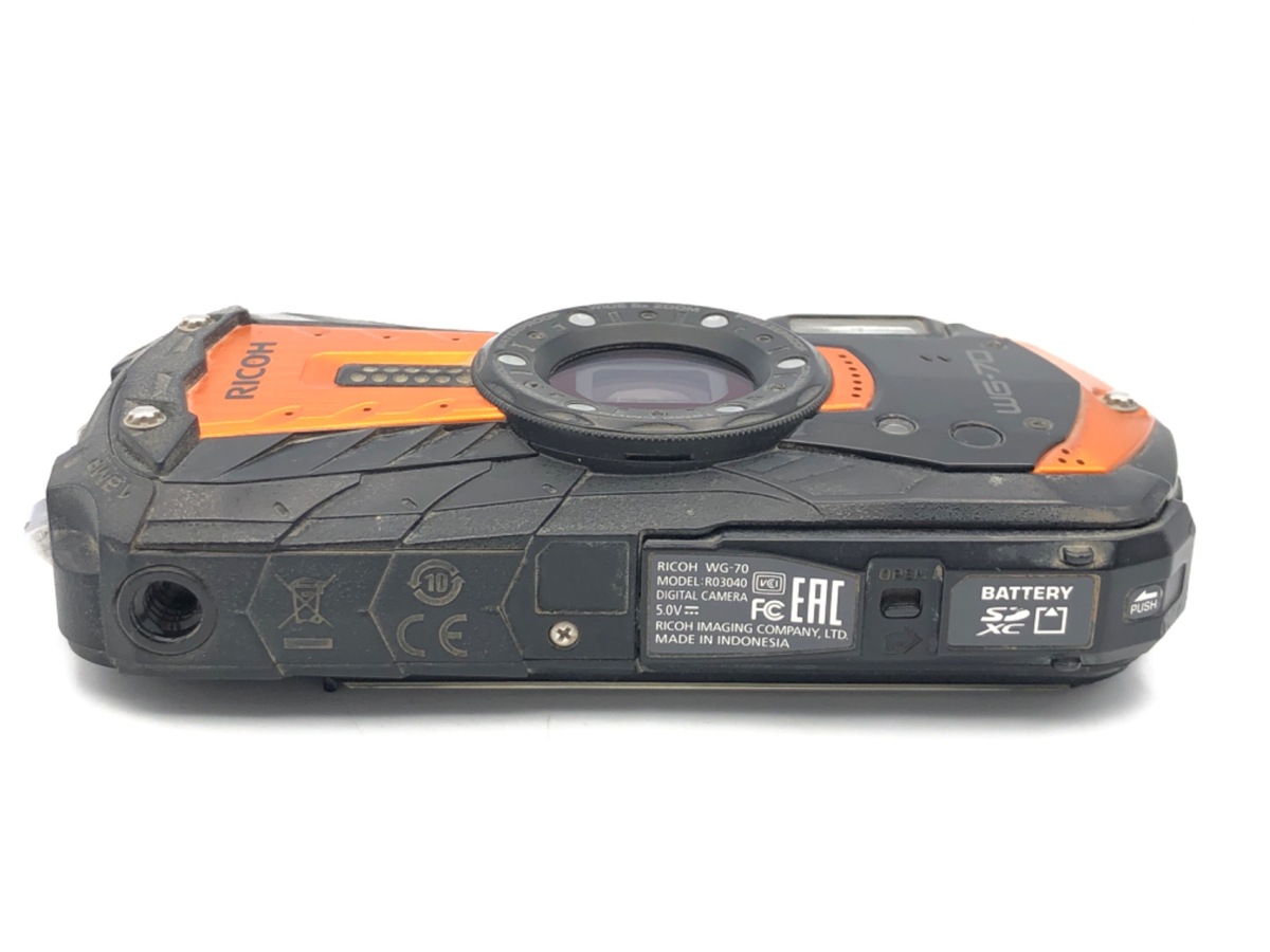 中古：C(やや難あり)】リコー WG-70 オレンジ | 2440340025796