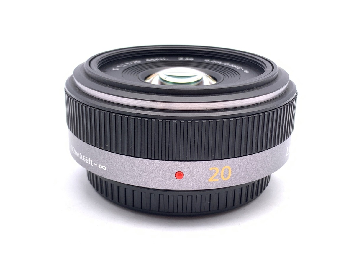 中古：B(並品)】パナソニック LUMIX G 20mm / F1.7 ASPH. | 2440340030493