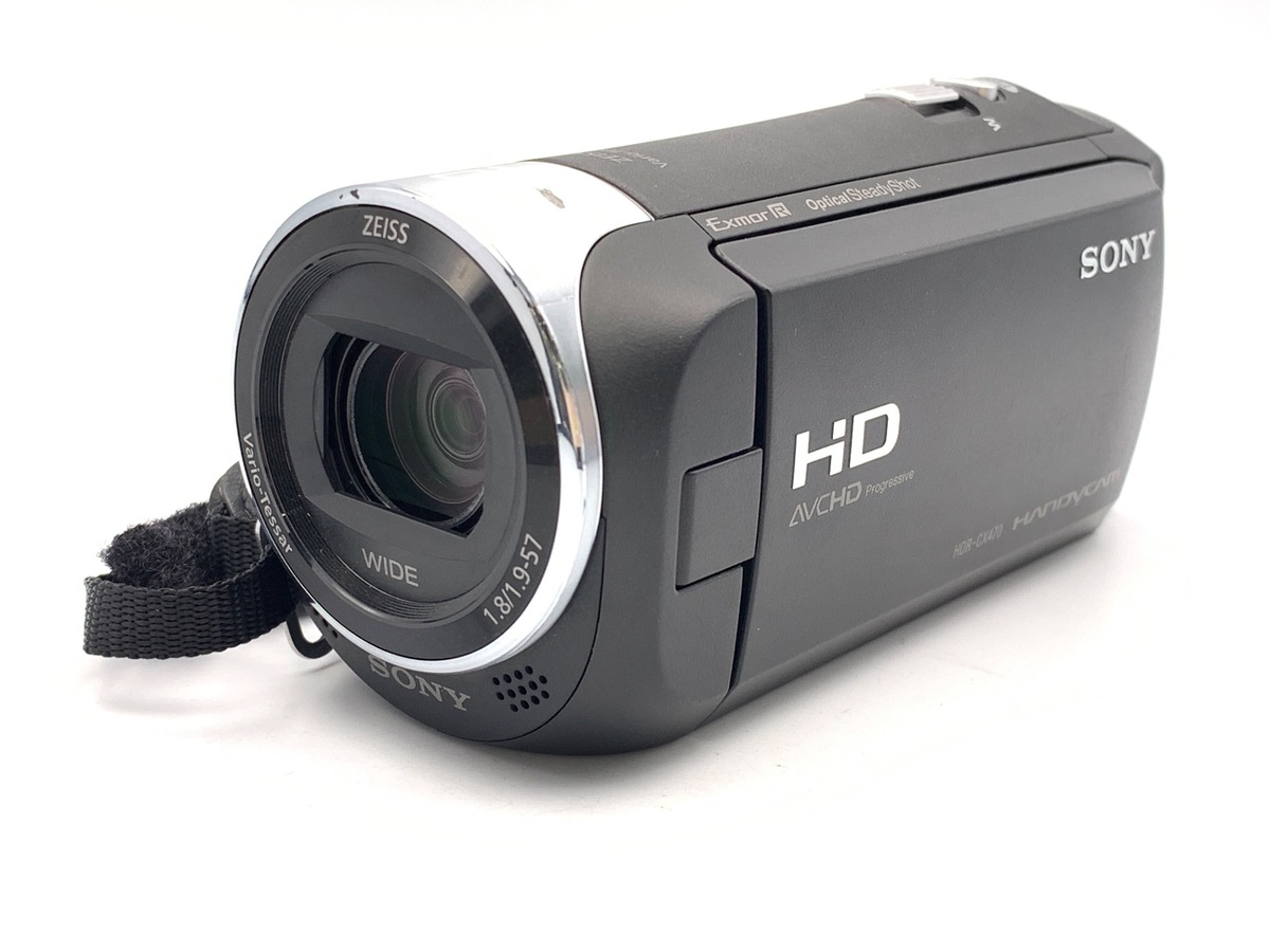 中古】ソニー デジタルHDビデオカメラレコーダー HDR-CX470 B ブラック