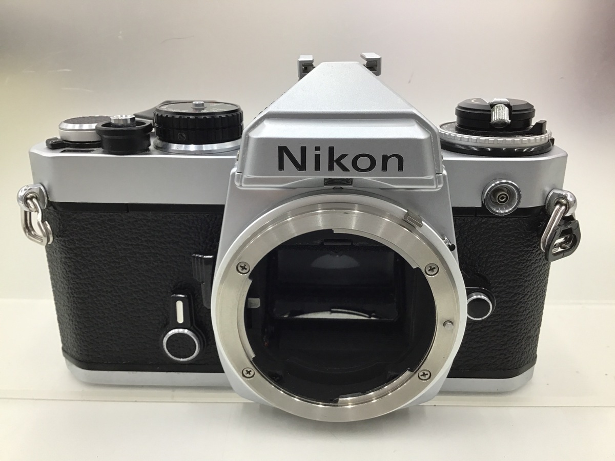 中古：C(やや難あり)】ニコン FE ボディ シルバー | 2440350021597