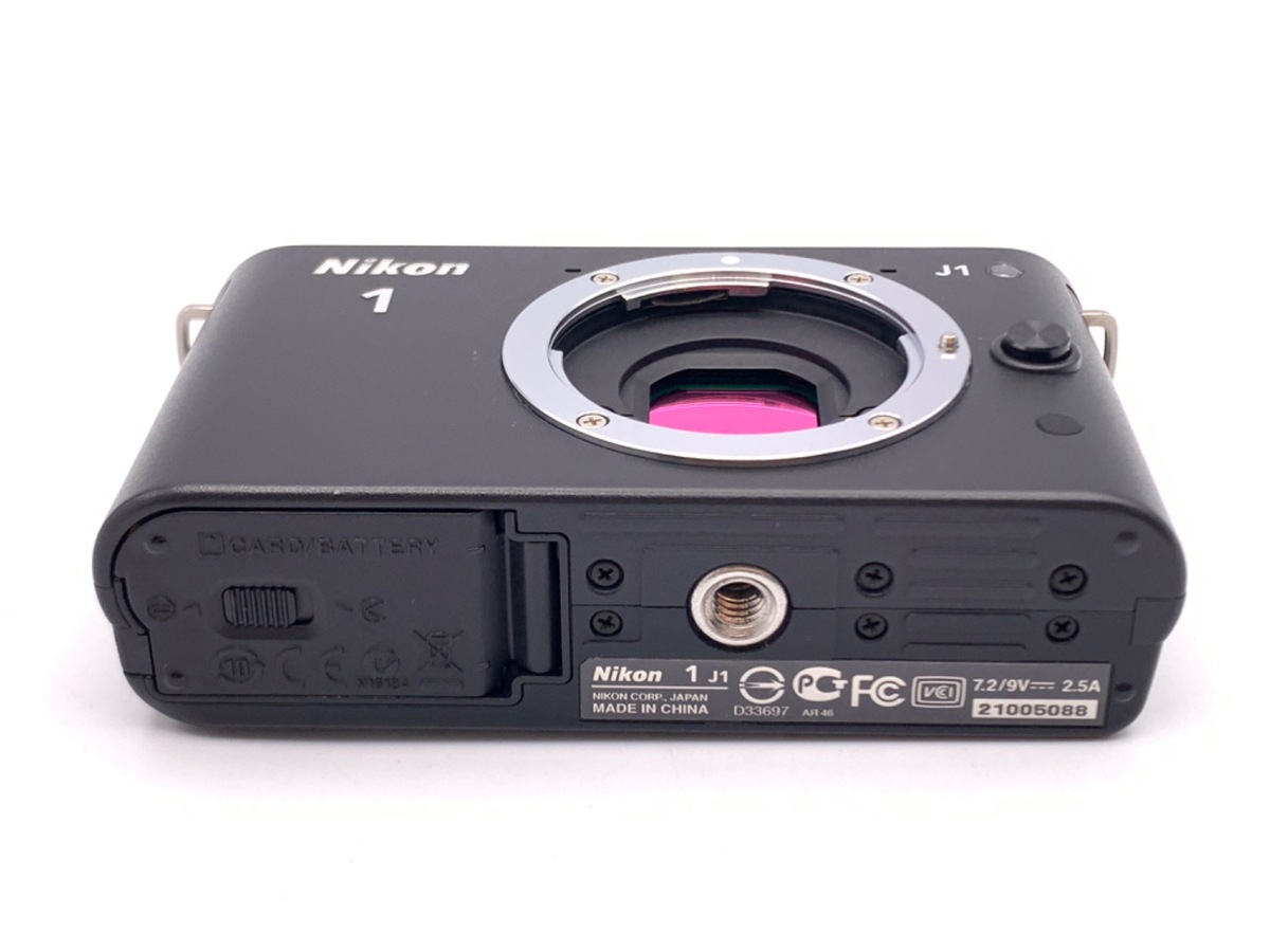 中古：B(並品)】ニコン Nikon1 J1 ボディ ブラック | 2440350036157