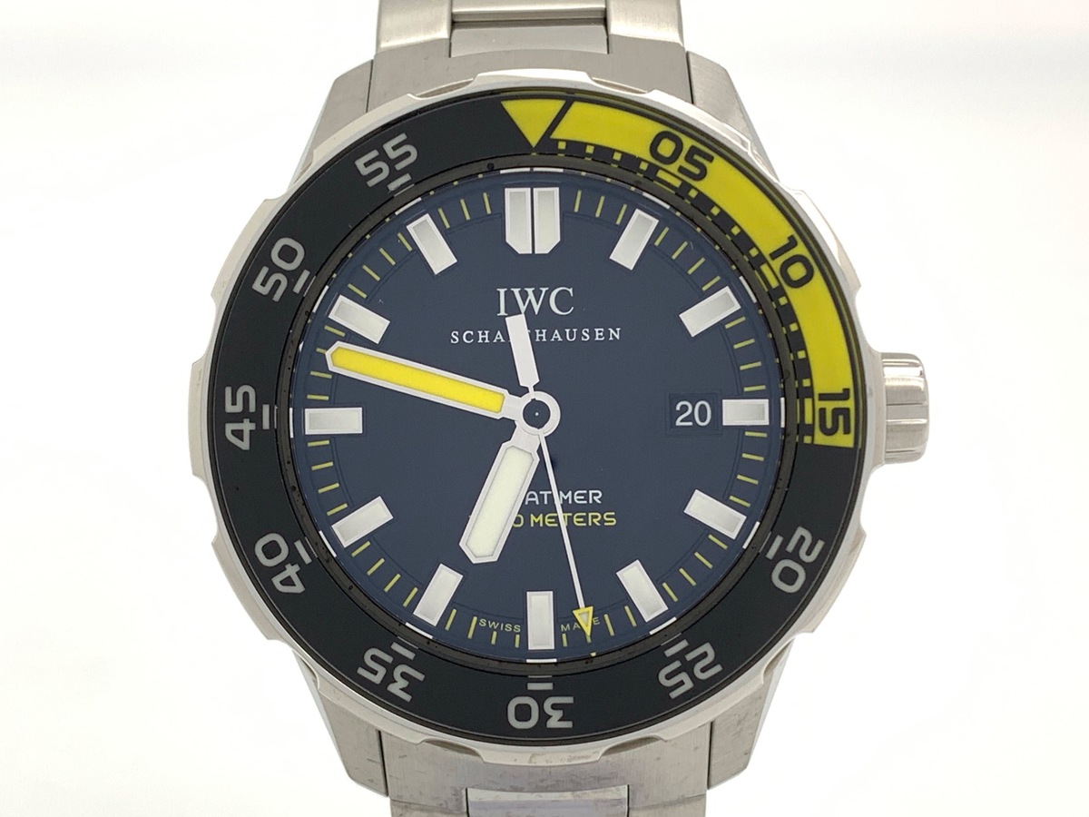 IWC アクアタイマー オートマティック2000 ブラック IW356801 ステンレススティール