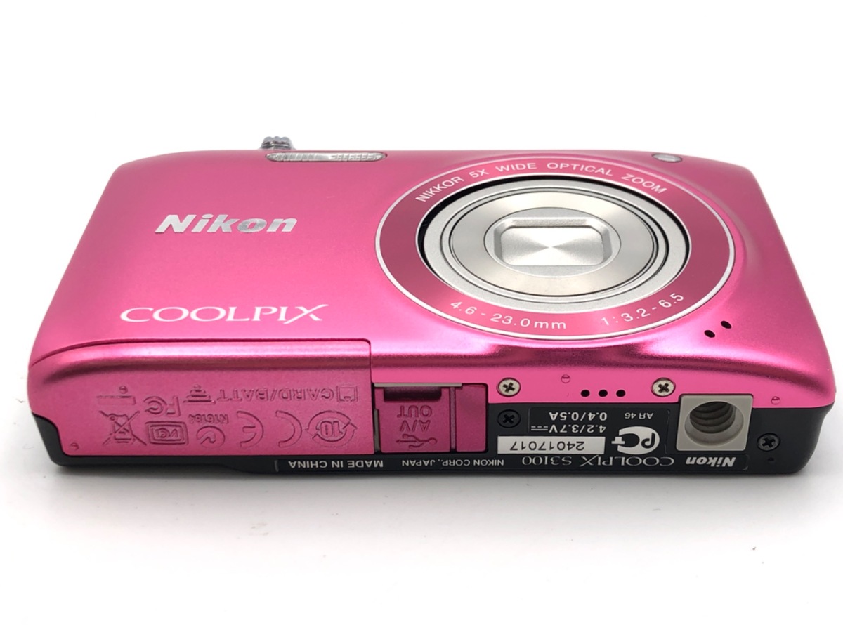 中古：B(並品)】ニコン COOLPIX S3100 フレッシュピンク | 2440350042431