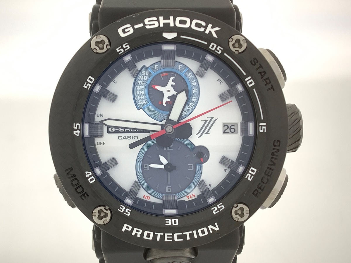 カシオ G-SHOCK グラビティマスター GWR-B1000HJ-1AJR ホワイト HondaJetコラボモデル カーボン
