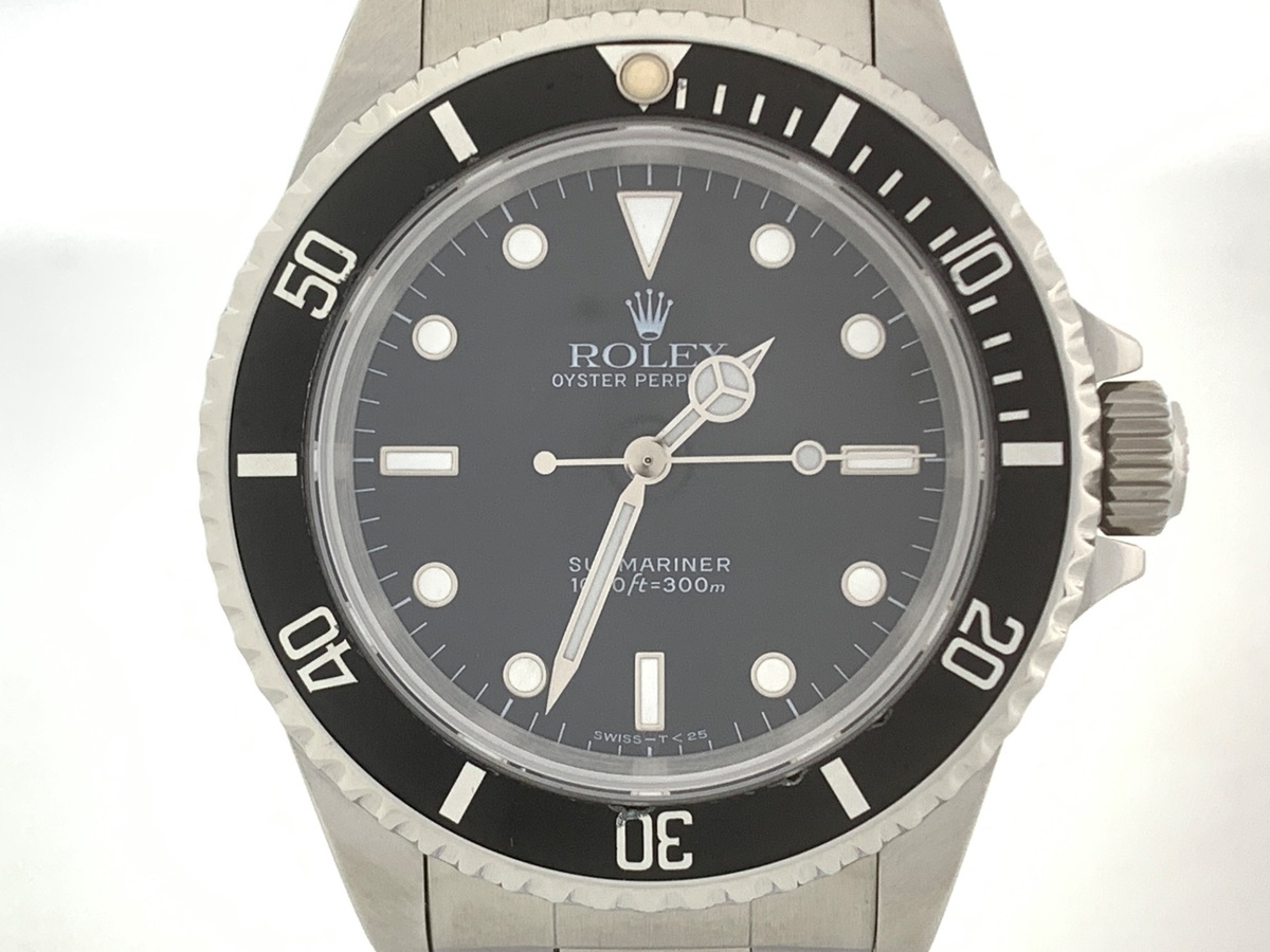 ロレックス(ROLEX) サブマリーナー ブラック 14060 ステンレススティール フチあり