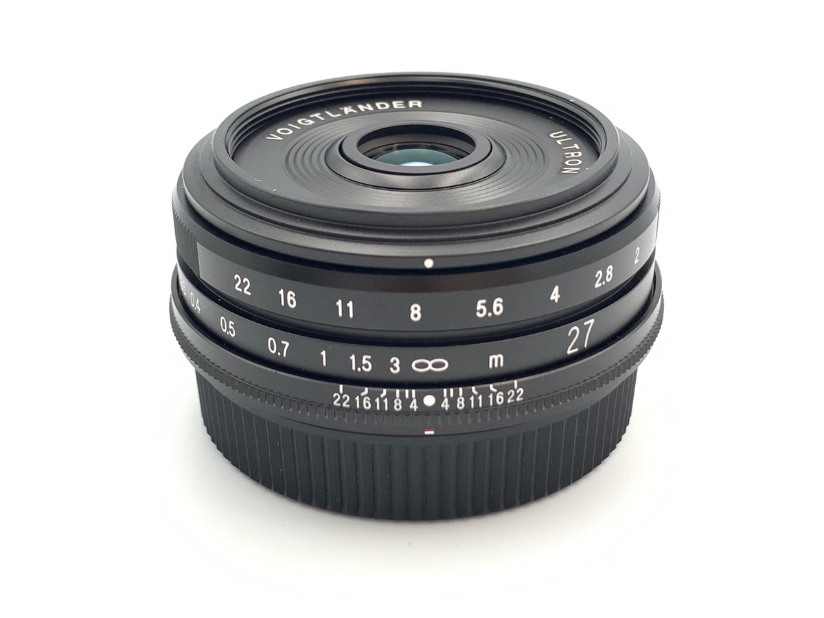 中古】コシナ フォクトレンダー ULTRON 27mm F2 ブラック（Xマウント用
