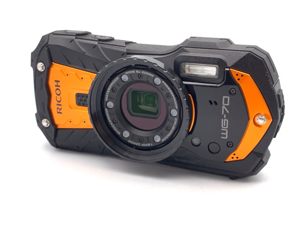 RICOH デジタルカメラ WG-70 オレンジ色本体 中古品 RICOH WG-70 [オレンジ] 中古価格比較 - 価格.com