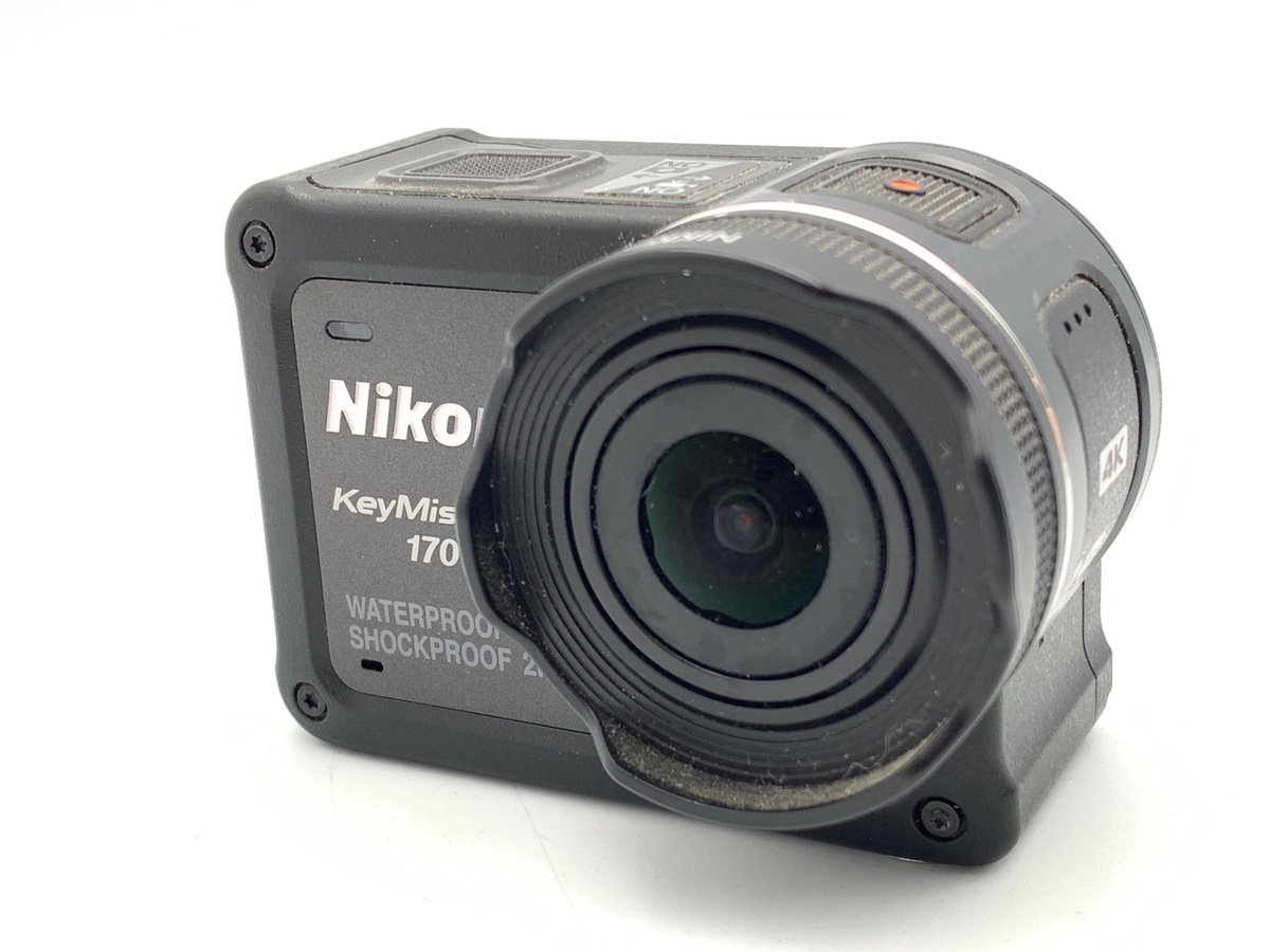 中古：B(並品)】ニコン KeyMission 170 ブラック | 2440500034361