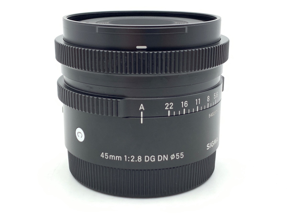 新品同様 SIGMA 45mm F2.8 DG DN ソニーE用 保証付き シグマ45mm F2.8 ソニーEマウント標準レンズ