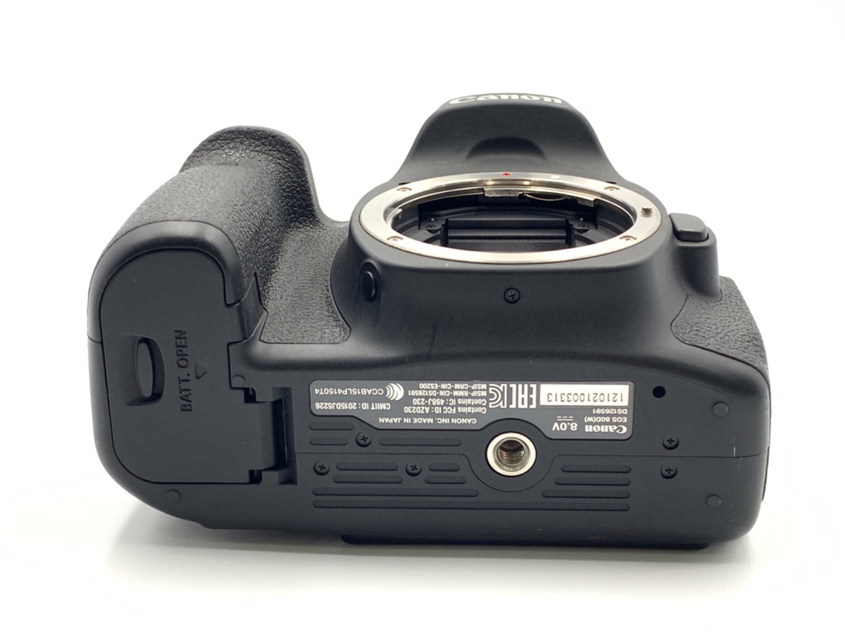 中古】キヤノン EOS 80D ボディ｜｜カメラのキタムラネットショップ