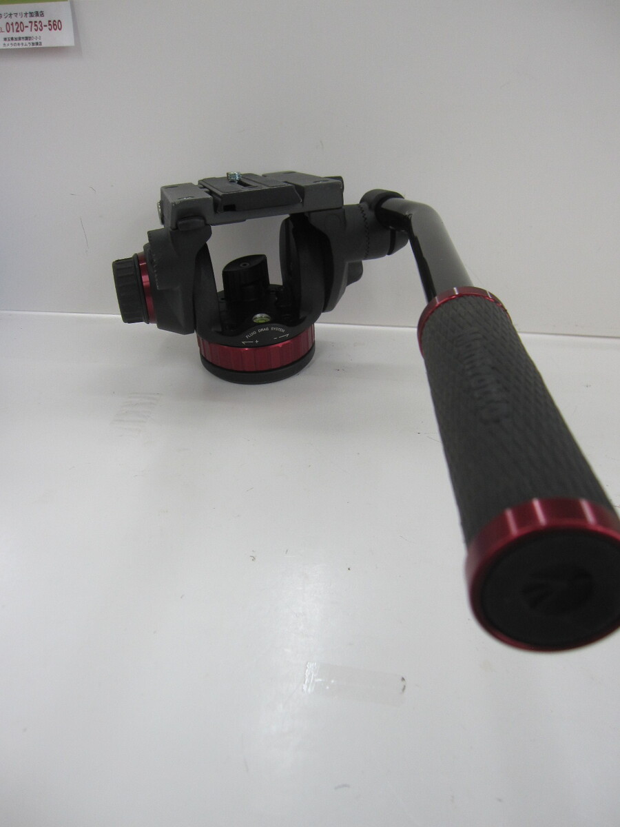 中古】マンフロット MVH502AH プロフルードビデオ雲台 フラットベース