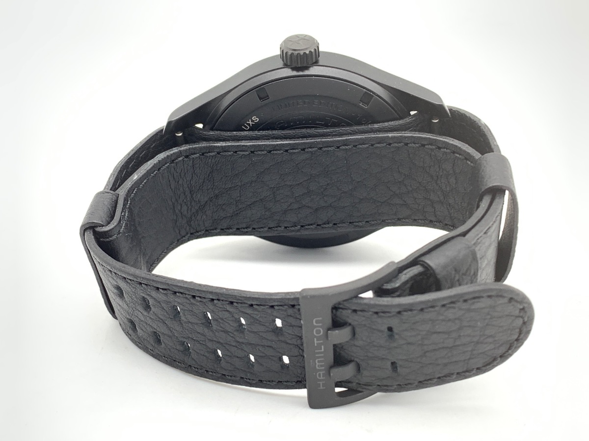 ハミルトン カーキ フィールド ブラック H69809730 ステンレススティール メカニカルリミテッドエディション 世界限定550本