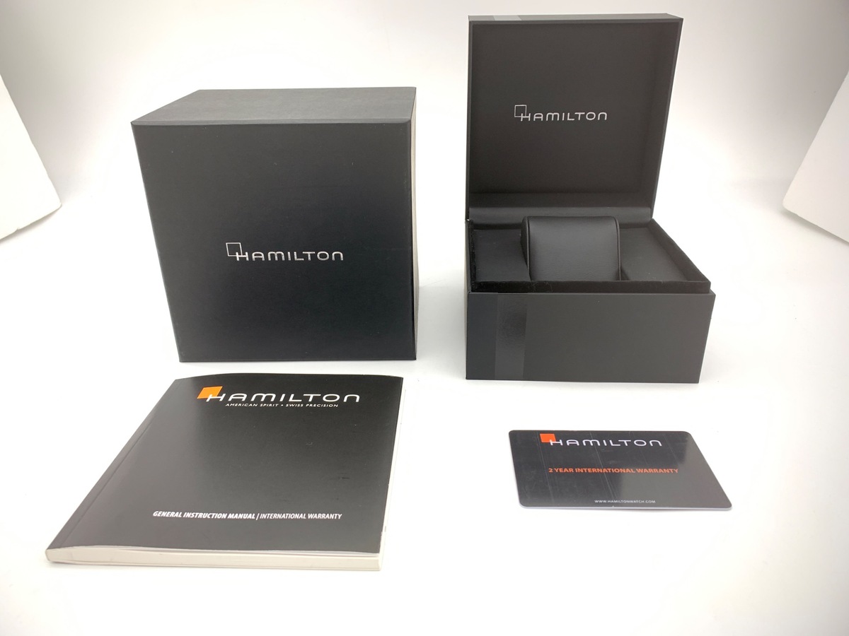 ハミルトン カーキ フィールド ブラック H69809730 ステンレススティール メカニカルリミテッドエディション 世界限定550本